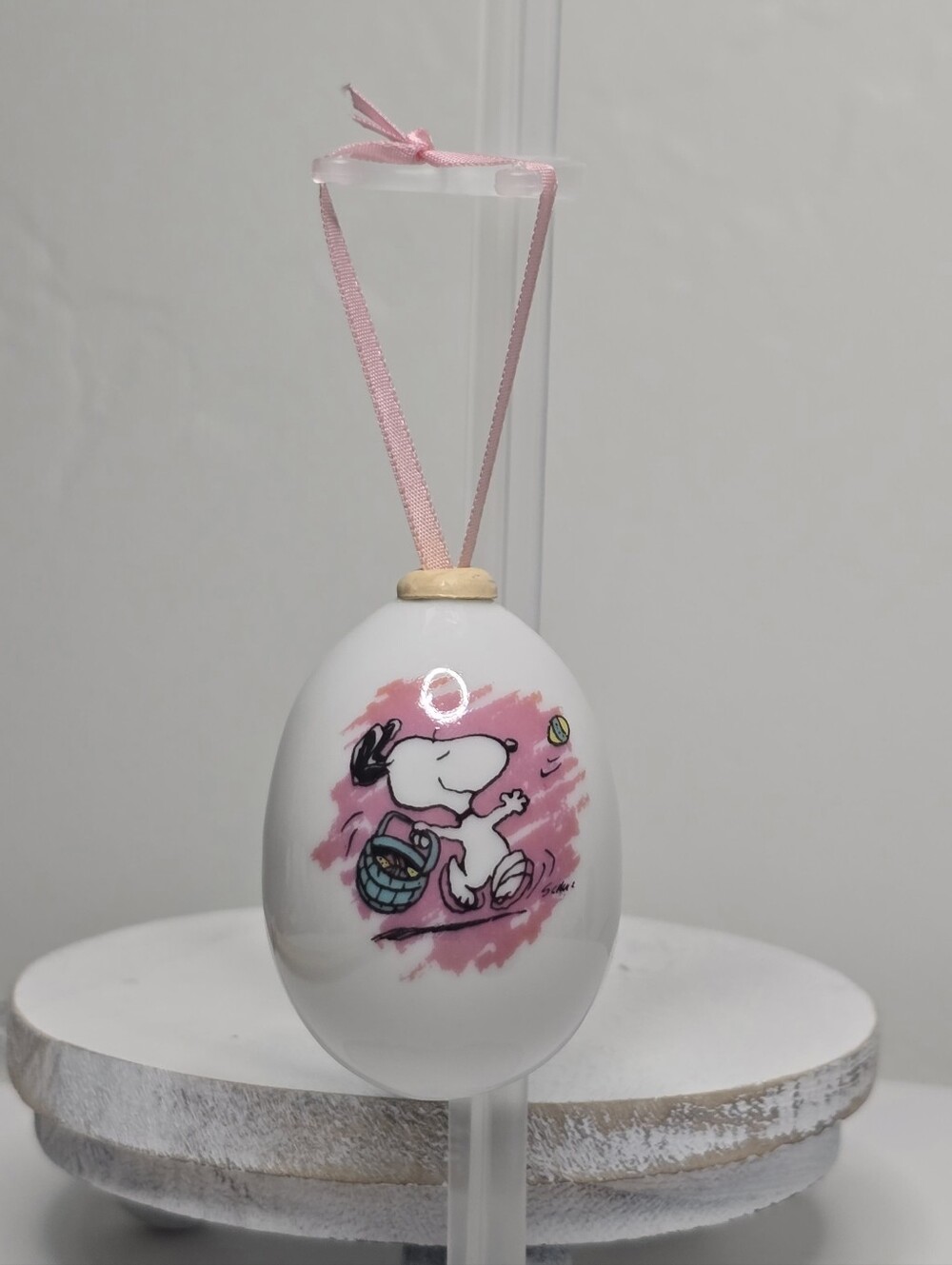 Vintage Willitts Designs Snoopy Egg Easter Ornament [ Read Details ]